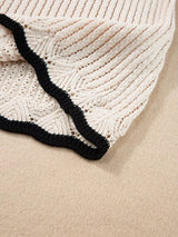 Apricot Crochet Eyelet Ruffle Trim Tank Top From MsDressly