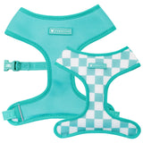 Frenchie Duo Reversible Harness - Aqua from Frenchie Bulldog