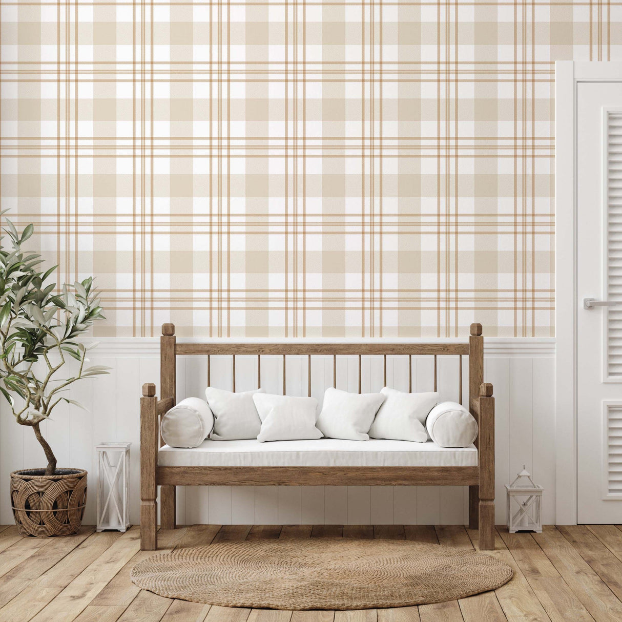 Archer Wallpaper from Loomwell Home Goods