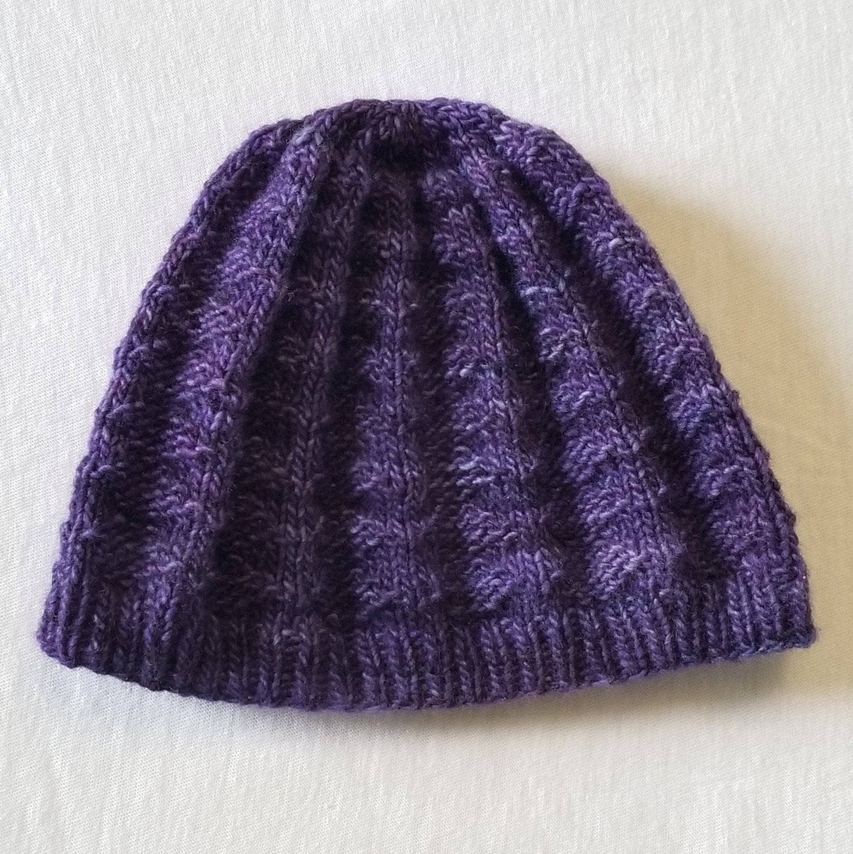 Arctic Beanie Easy Knitting Pattern from Darn Good Yarn