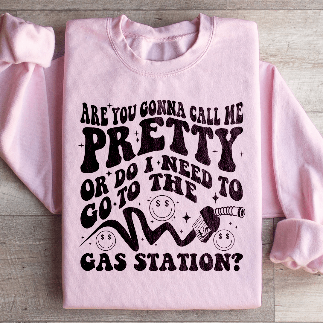 Are You Gonna Call Me Pretty Sweatshirt from Peachy Sunday