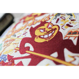 Arizona State University Collegiate Hand-Embroidered Pillow from Quirks!