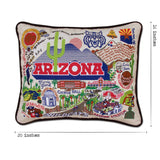 Arizona, University of Collegiate Hand-Embroidered Pillow from Quirks!