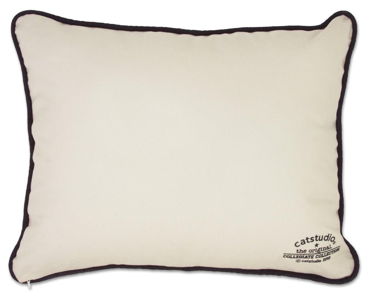 Arkansas, University of Collegiate Hand-Embroidered Pillow from Quirks!
