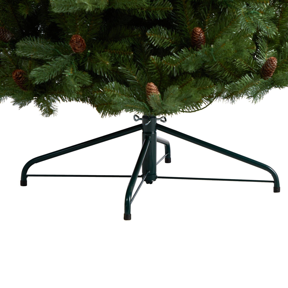 10’ Fraser Fir Artificial Christmas Tree with 780 LED Lights and 2327 Bendable Branches from Nearly Natural