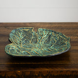 10” Leaf Shaped Decorative Accent from Nearly Natural