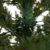 12’ Belgium Fir “Natural Look” Artificial Christmas Tree with 1500 Clear LED Lights and 4962 Bendable Branches from Nearly Natural