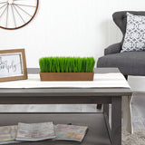 12” Grass Artificial Plant in Decorative Planter from Nearly Natural