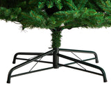 12’ Slim Green Mountain Pine Artificial Christmas Tree with 1100 Clear LED Lights and 3235 Tips from Nearly Natural