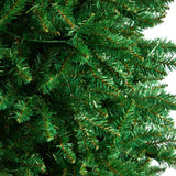 12’ Slim Green Mountain Pine Artificial Christmas Tree with 1100 Clear LED Lights and 3235 Tips from Nearly Natural