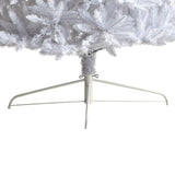 12’ Slim White Artificial Christmas Tree with 1100 Warm White LED Lights and 3235 Bendable Branches from Nearly Natural