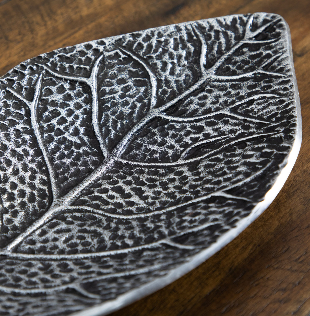 16” Antique Leaf Decorative Accent from Nearly Natural