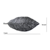 16” Antique Leaf Decorative Accent from Nearly Natural