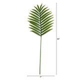 Artificial 33" Palm Frond Stems - Set of 3 from Nearly Natural
