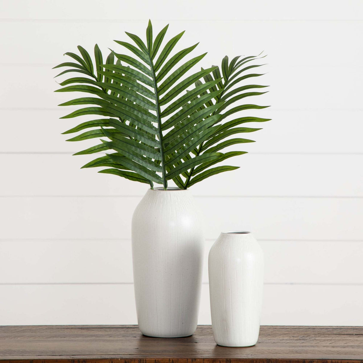 Artificial 33" Palm Frond Stems - Set of 3 from Nearly Natural