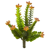 Flowering 9” Sedum Artificial Plant (Set of 6) from Nearly Natural