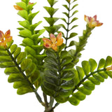 Flowering 9” Sedum Artificial Plant (Set of 6) from Nearly Natural