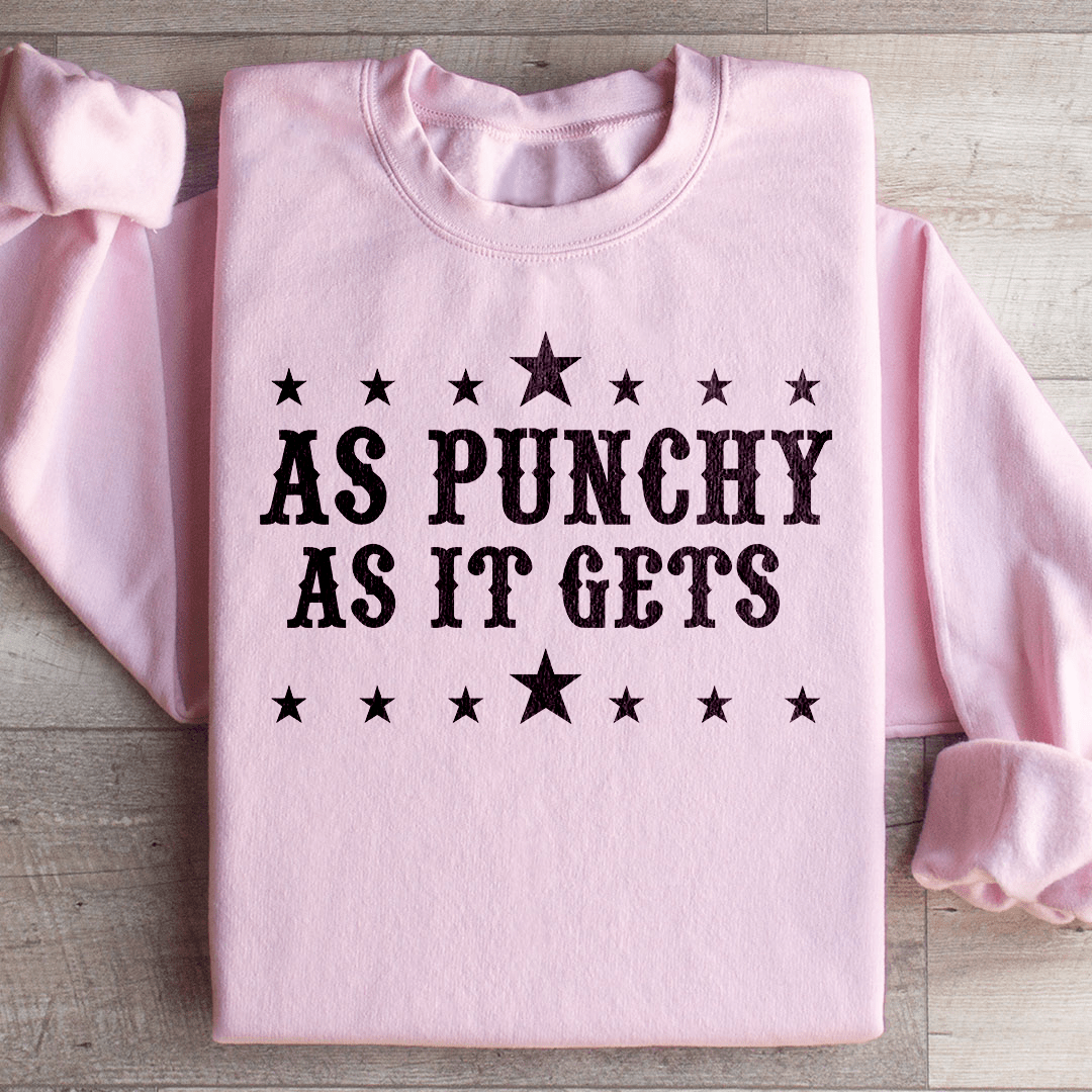 As Punchy As It Gets Sweatshirt from Peachy Sunday