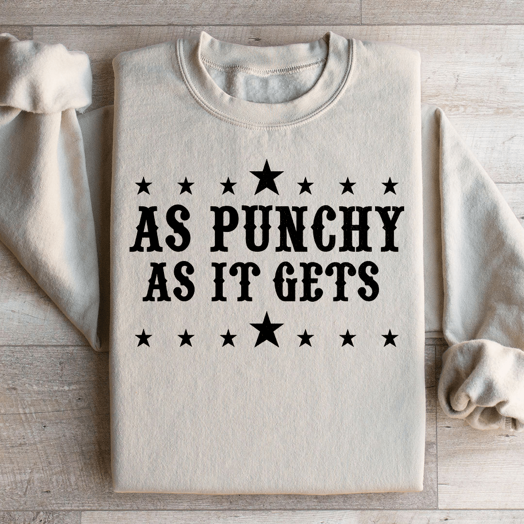 As Punchy As It Gets Sweatshirt from Peachy Sunday
