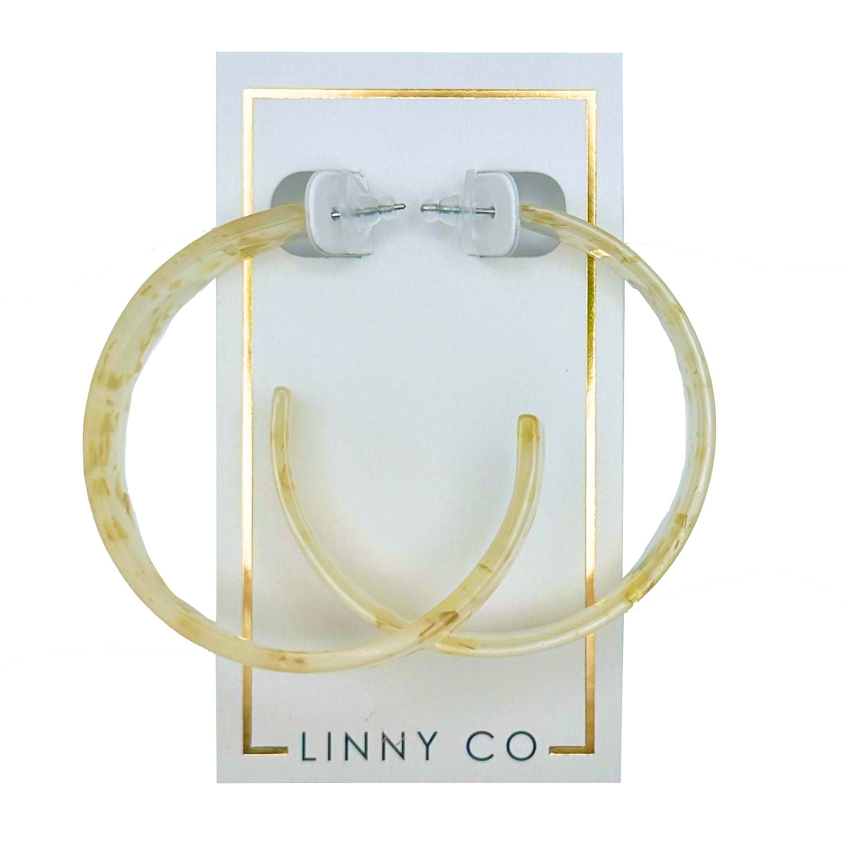 Ashley - Medium - Gold Confetti from Shop LINNY CO