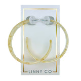 Ashley - Medium - Gold Confetti from Shop LINNY CO