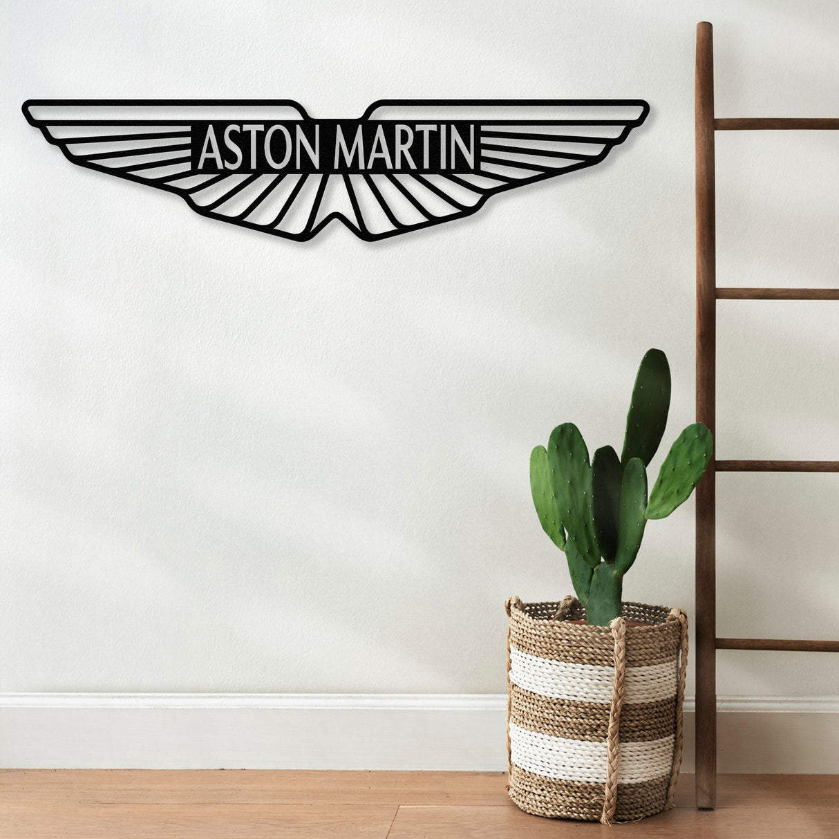 ASTON MARTIN Car Logo Metal Wall Art from VITAHOME DESIGN LLC