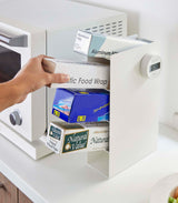 Food Wrap Stand 4-Tier - Steel from Yamazaki Home
