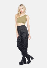 Asymmetrical Basic Crop Top from London Rag International