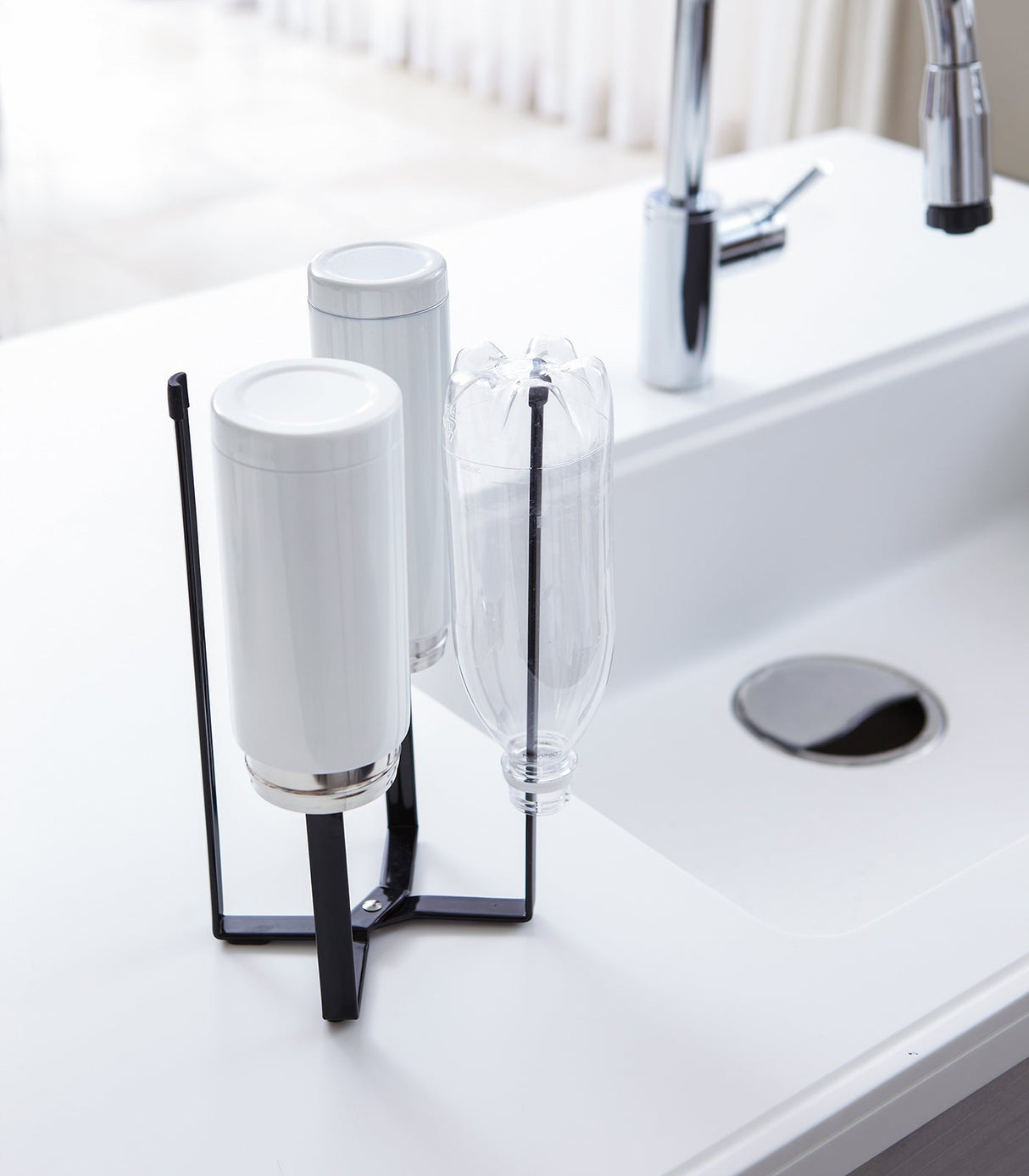 Collapsible Bottle Dryer - Steel from Yamazaki Home