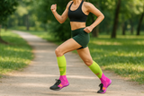 Athletic Long Socks 6 Pair Sizes 9-11 Gel Cushion, Compression 5-10 Women's from PremiumBrandGoods