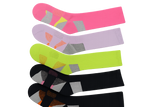 Athletic Long Socks 6 Pair Sizes 9-11 Gel Cushion, Compression 5-10 Women's from PremiumBrandGoods