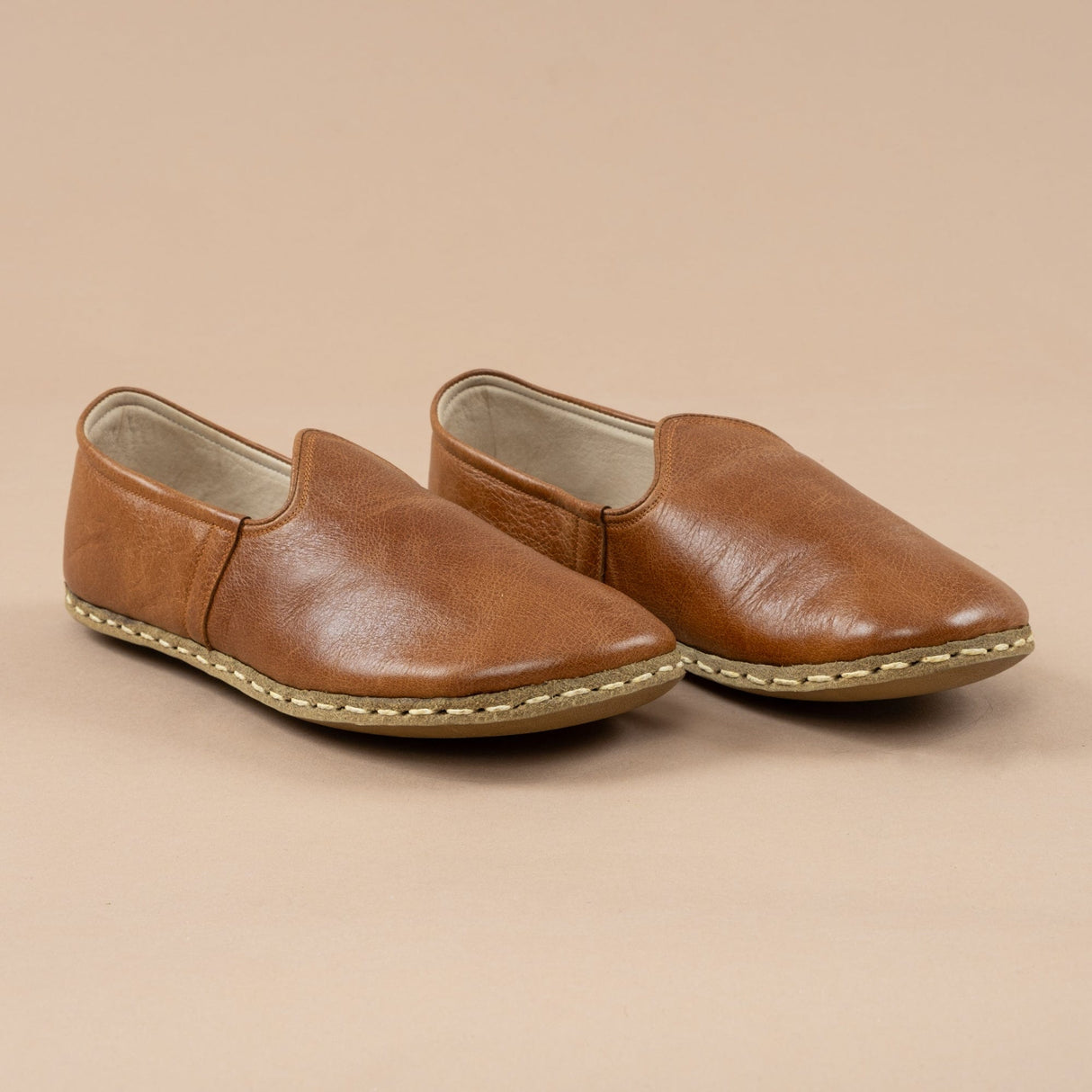 Men's Brown Barefoots from Atlantis Handmade Shoes