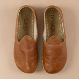 Women's Brown Barefoots from Atlantis Handmade Shoes