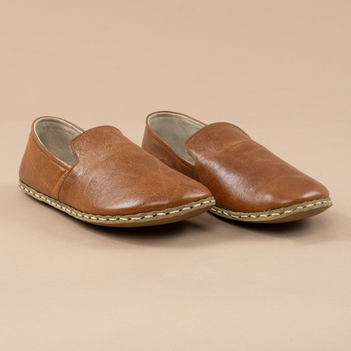 Women's Brown Minimalists from Atlantis Handmade Shoes