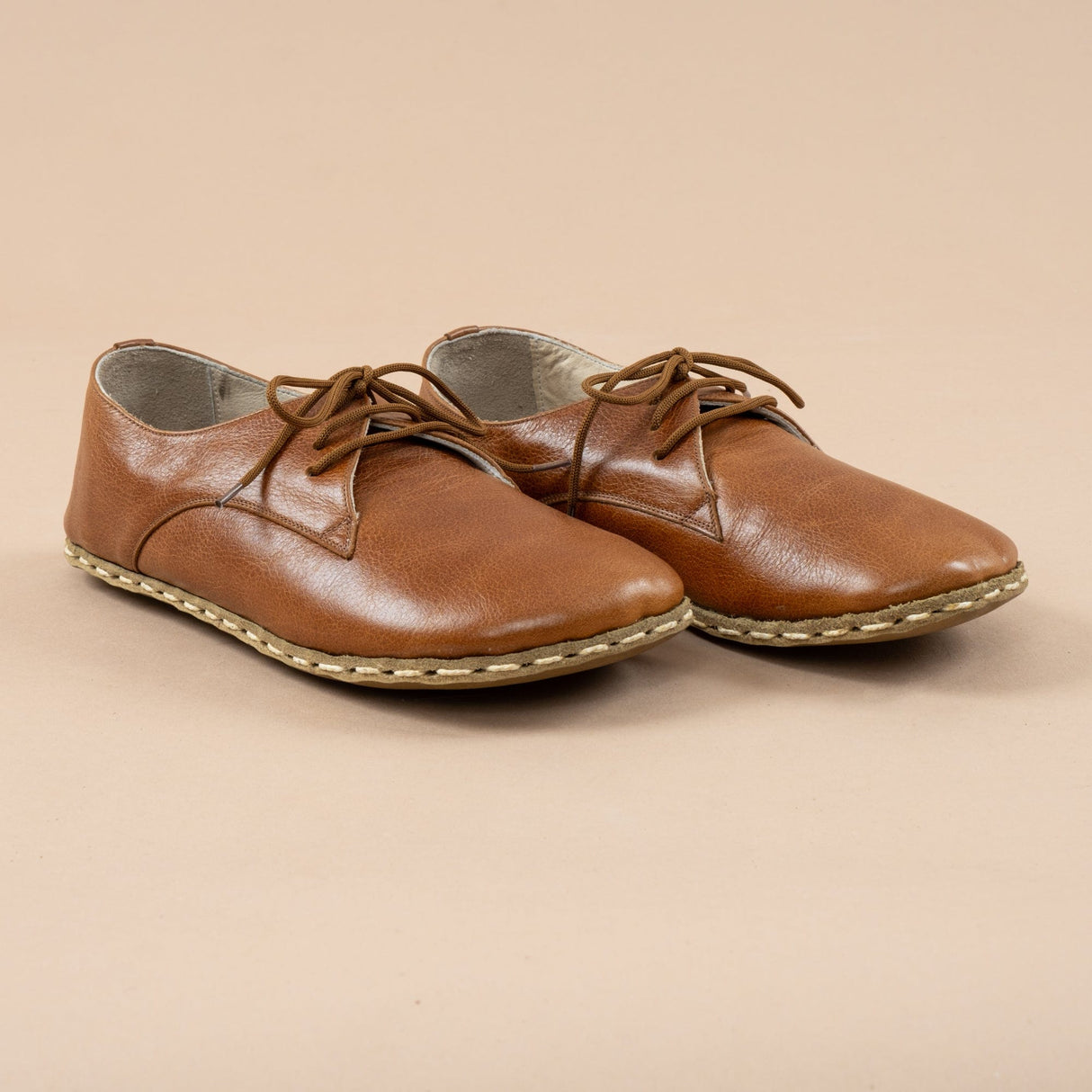 Women's Brown Oxfords from Atlantis Handmade Shoes
