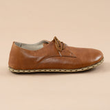 Women's Brown Oxfords from Atlantis Handmade Shoes