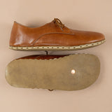 Women's Brown Oxfords from Atlantis Handmade Shoes