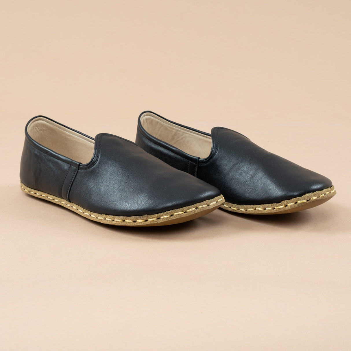 Women's Black Barefoots from Atlantis Handmade Shoes