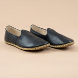 Men's Black Barefoots from Atlantis Handmade Shoes