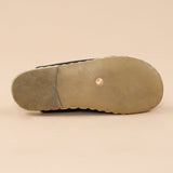 Men's Black Barefoot Shearlings from Atlantis Handmade Shoes