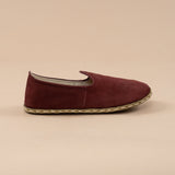 Women's Burgundy Barefoots from Atlantis Handmade Shoes