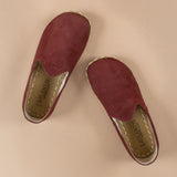 Women's Burgundy Barefoots from Atlantis Handmade Shoes