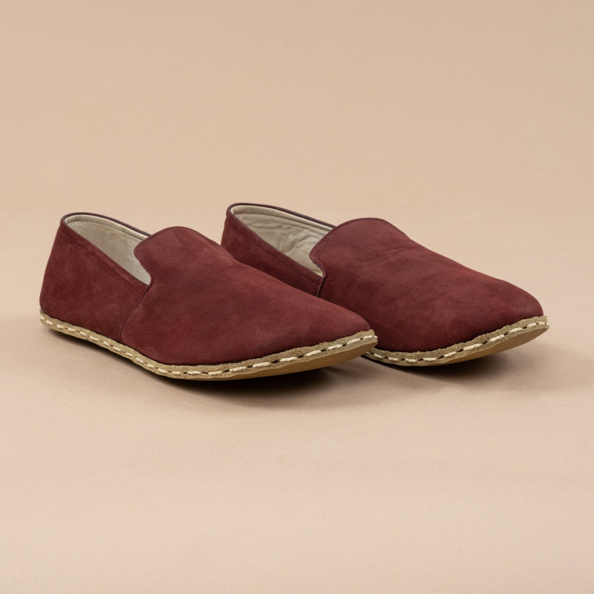 Women's Burgundy Minimalists from Atlantis Handmade Shoes