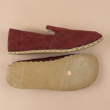 Women's Burgundy Minimalists from Atlantis Handmade Shoes