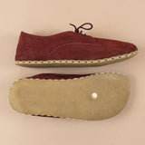 Men's Burgundy Oxfords from Atlantis Handmade Shoes