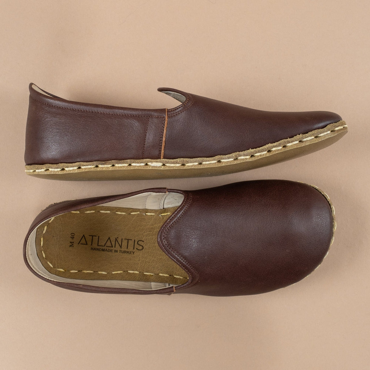 Men's Cafe Noir Barefoots from Atlantis Handmade Shoes