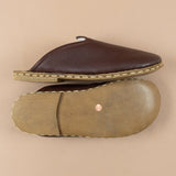 Men's Cafe Noir Barefoot Shearlings from Atlantis Handmade Shoes