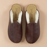Men's Cafe Noir Barefoot Shearlings from Atlantis Handmade Shoes