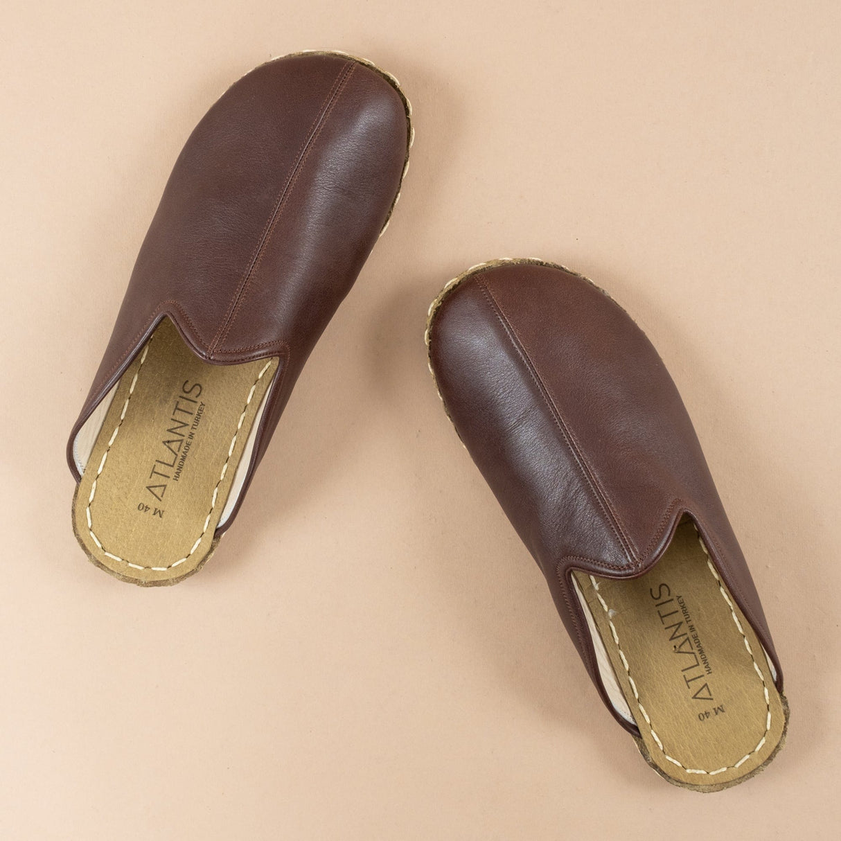 Women's Cafe Noir Barefoot Slippers from Atlantis Handmade Shoes