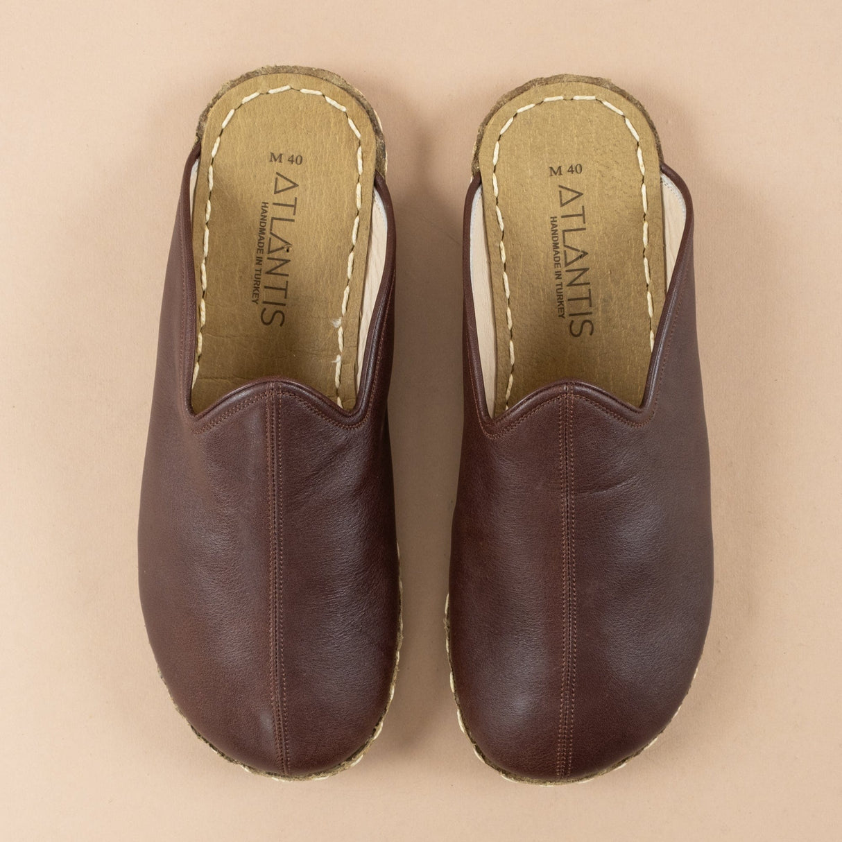 Women's Cafe Noir Barefoot Slippers from Atlantis Handmade Shoes
